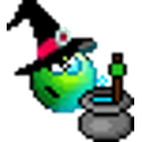 Witch Stirring emoji