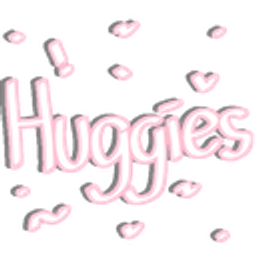 Huggies Pink Hearts emoji