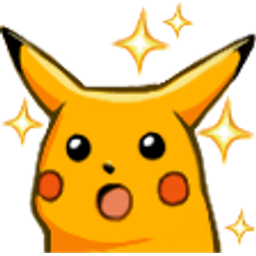 Surpised Pika emoji