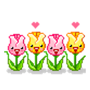 Tulips emoji