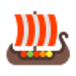 Viking Ship Color emoji