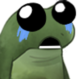 Frog Tear Sad emoji