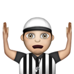 Touchdown Ref emoji