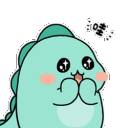 Happydino emoji