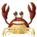 Glitch Crab Dance emoji