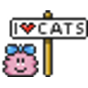 I Heart Cats emoji
