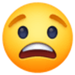 Worried emoji