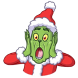 Grinch Shocke emoji