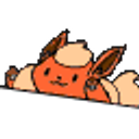 Flareon Bongo emoji