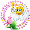 Flower Angel emoji