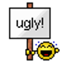 Ugly Sign emoji