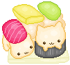 Cat Sushi emoji