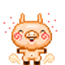 Joyful Pig emoji