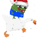 Christmaspepegoose emoji