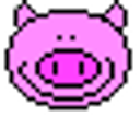 Pig Headturn emoji