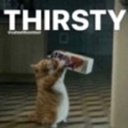 Thirste emoji