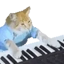 Catpiano emoji