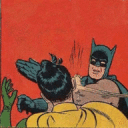 Batman Slap emoji