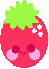 Strawberry Cute emoji