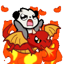 Awk Pandafire emoji