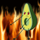 Evilflossinavocado emoji