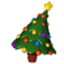 Dancing Christmastree emoji
