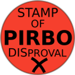Pirbo Stamp Of Disproval emoji