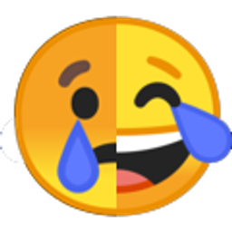 Crylaughing emoji