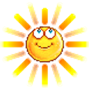 Sun Eyeroll emoji