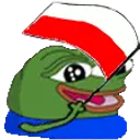 Pepe Polish Flag emoji