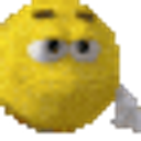 Yellow Face Shoot emoji