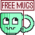 Free Mugs emoji