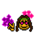 Hippy emoji