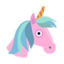 Unicorn Skype emoji