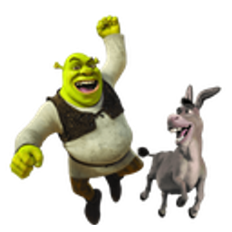 Ogre Jump Celebrate emoji