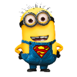 Minion Superman emoji