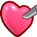Stabmyheart emoji