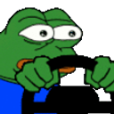 Peepo Drive emoji