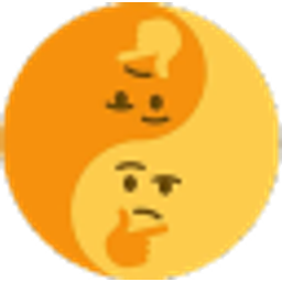 Think Yinyang emoji