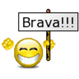 Brava emoji