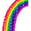 Rainbow Sparkle emoji