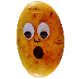 Potato Eyes emoji