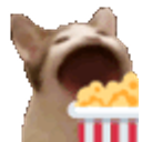 Popcat Popcorn emoji