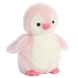 Pink Penguin Plush emoji