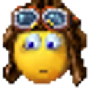 Aviator Unsure emoji