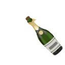 Champagne Popping emoji