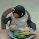 Pingu Eating emoji