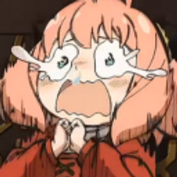 Anime Girl Tears Hands emoji