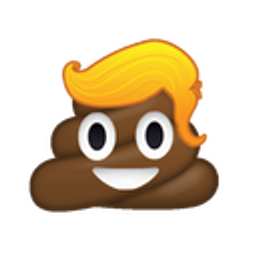 Poop Trump emoji