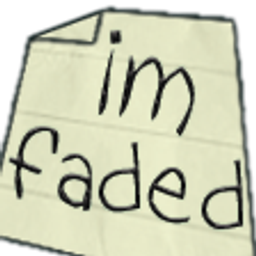 Im Faded emoji